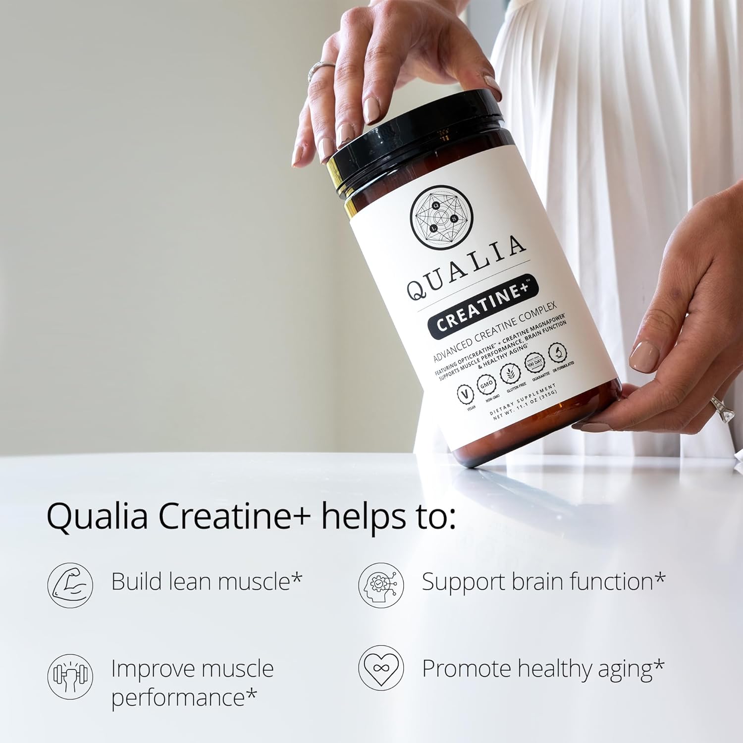 Neurohacker Collective Qualia Creatine+ (3 Week Supply)
