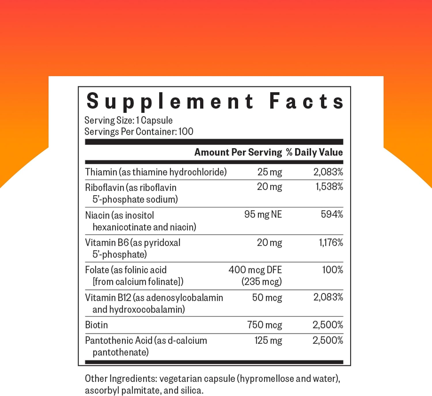 SeekingHealth B Complex Methyl-Free