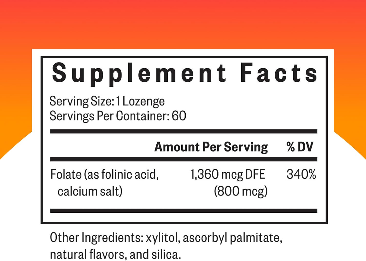 SeekingHealth Folinic Acid