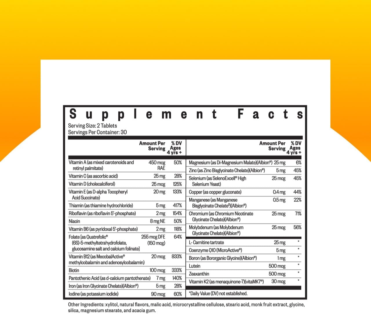 Kids Multivitamin Chewable MF