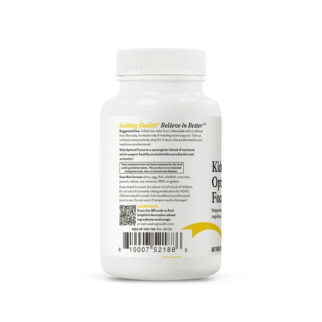 SeekingHealth Kids Optimal Focus