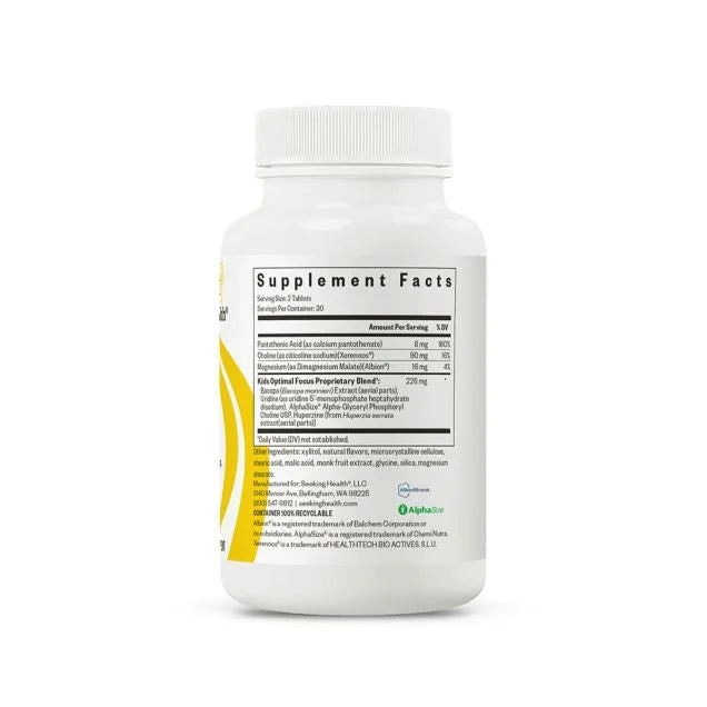 SeekingHealth Kids Optimal Focus