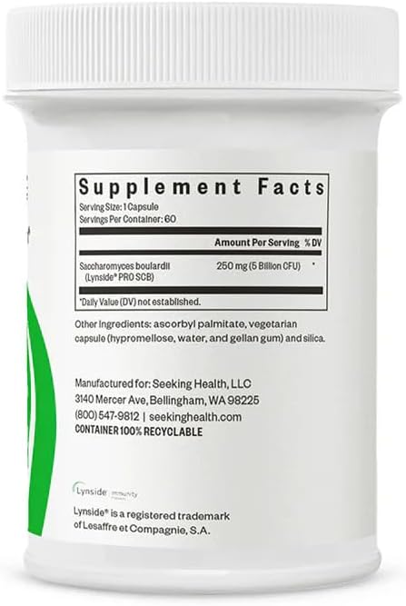 SeekingHealth Saccharomyces Boulardii