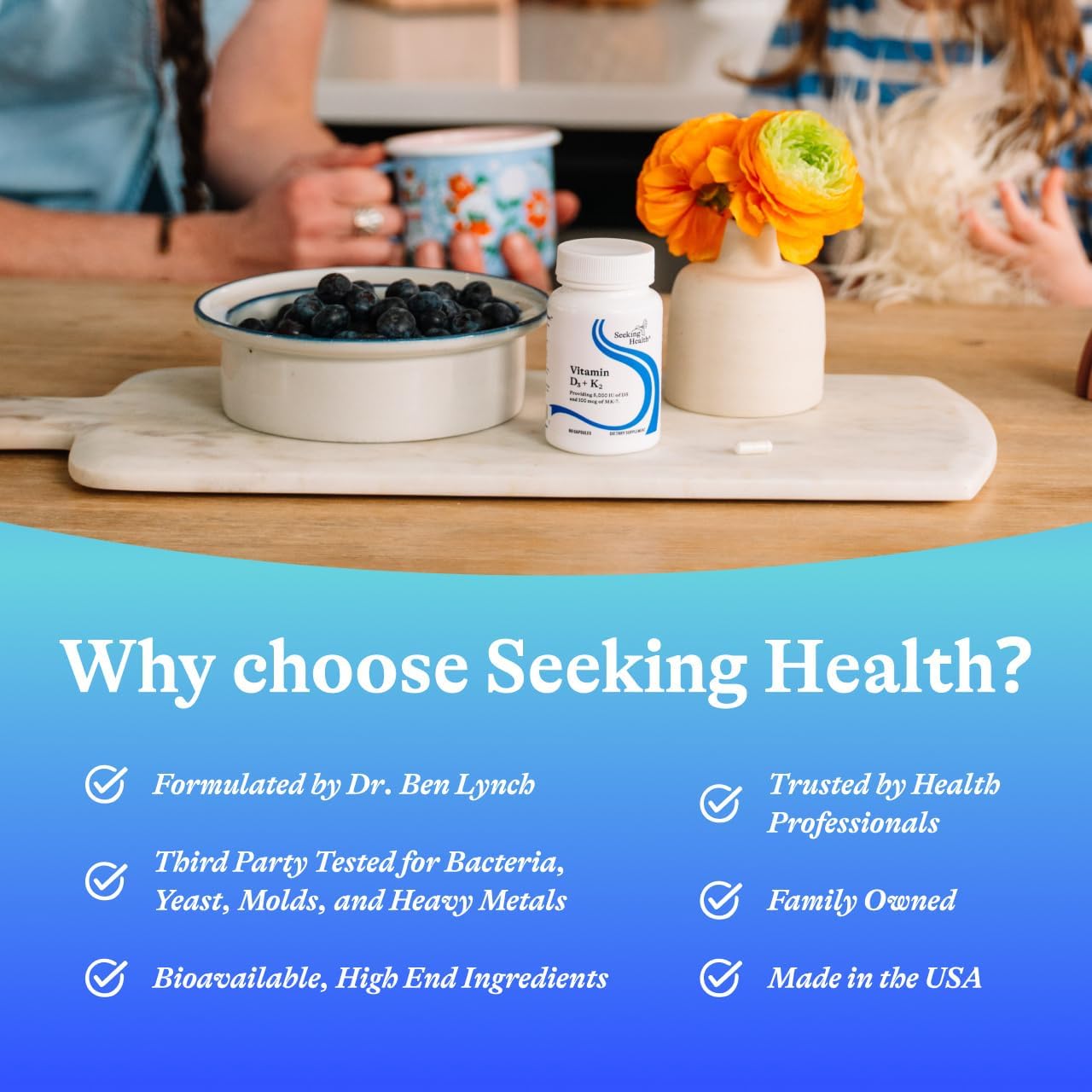 SeekingHealth Vitamin D3 + K2
