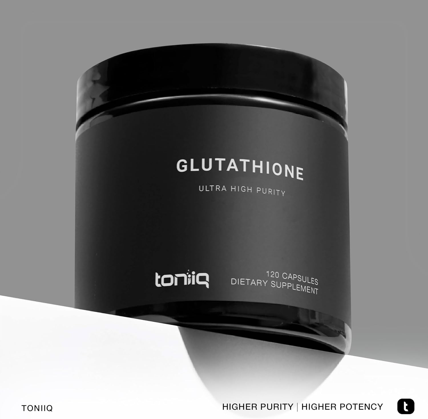 Toniiq Glutathione Ultra High Strength Capsules - 1000mg Concentrated Formula