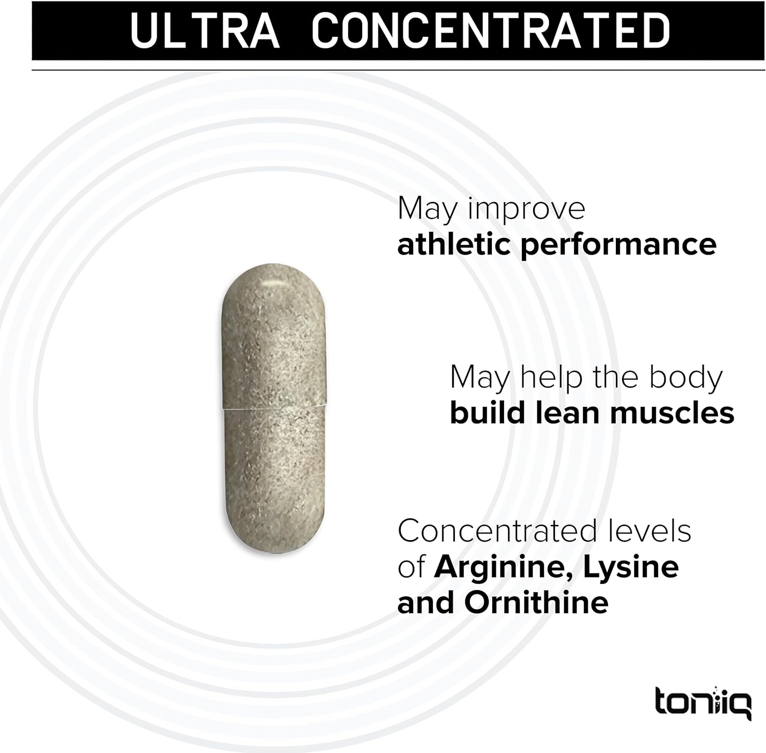 Toniiq HGH Supplement for Men & Women 240C