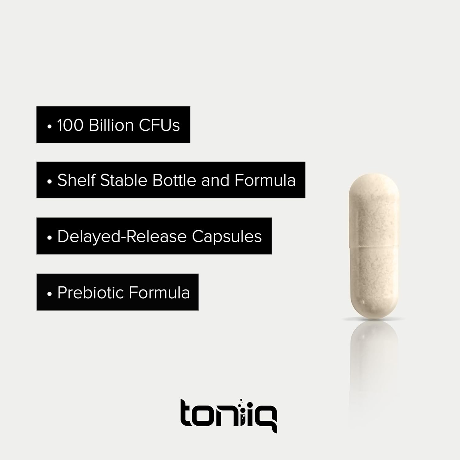 Toniiq Lactobacillus Plantarum – 100 Billion CFU High-Strength