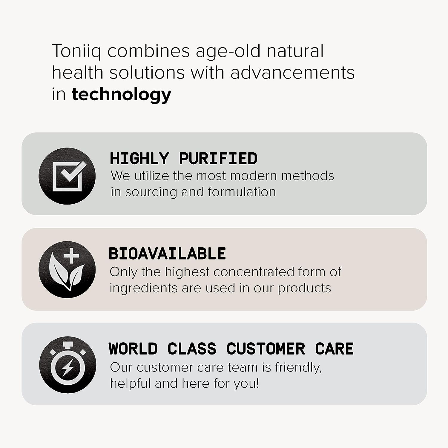 Toniiq Olive Leaf Extract 45x Concentrated Ultra High Strength - Min. 50% Oleuropein