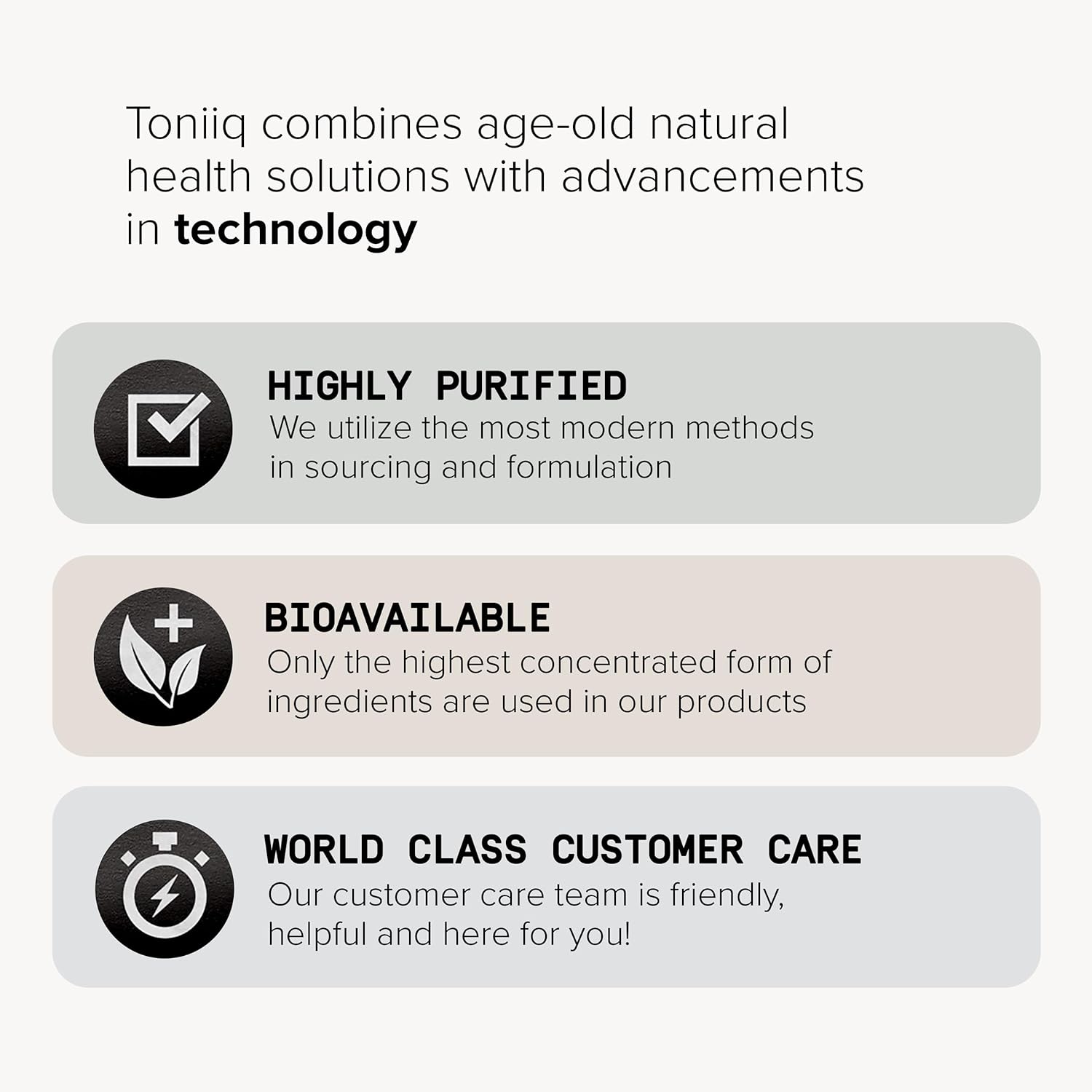 Toniiq Ultra Concentrated 500mg Spermidine 60 Servings