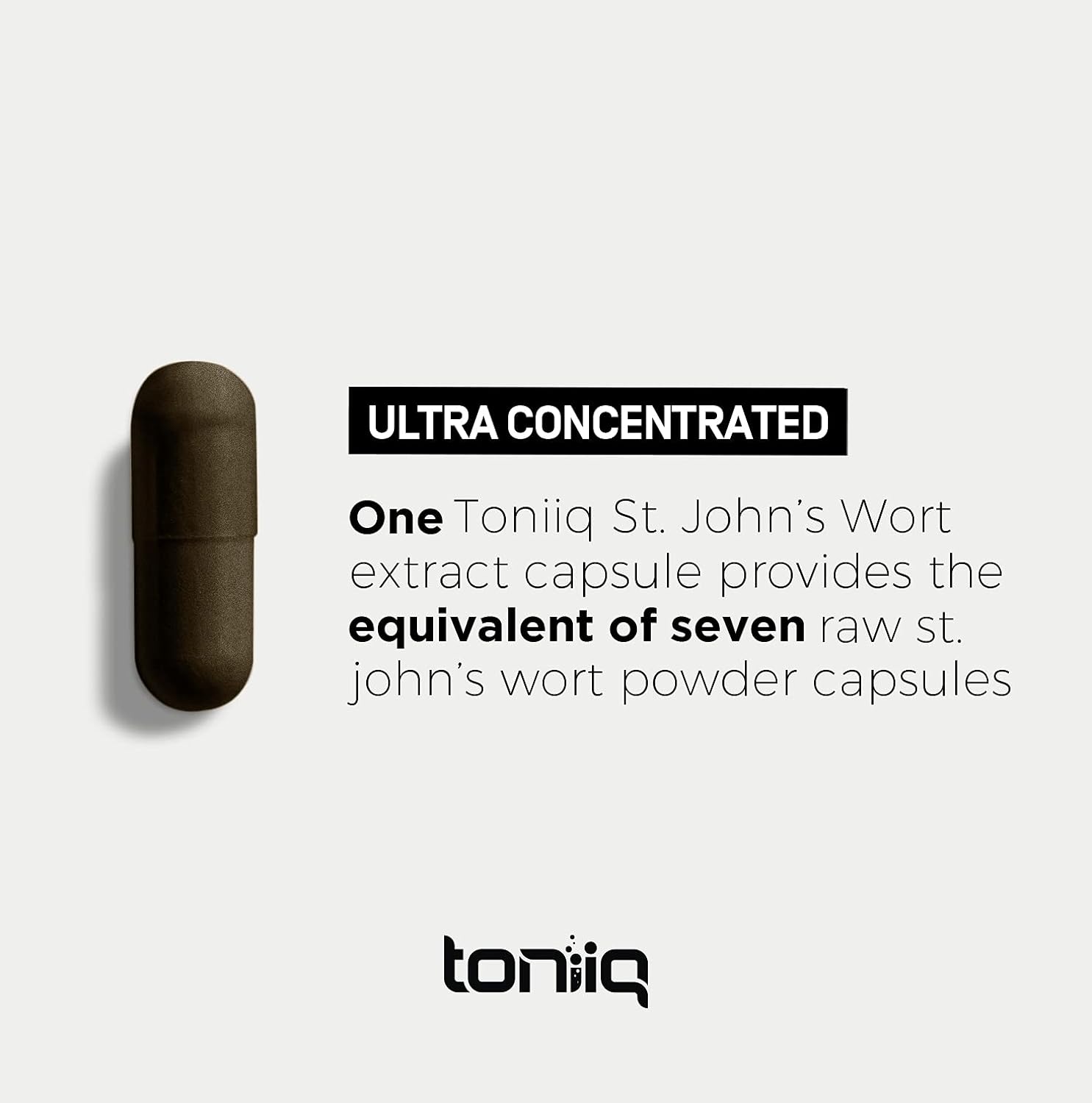 Toniiq St John's Wort Ultra High Strength 1000mg 120C