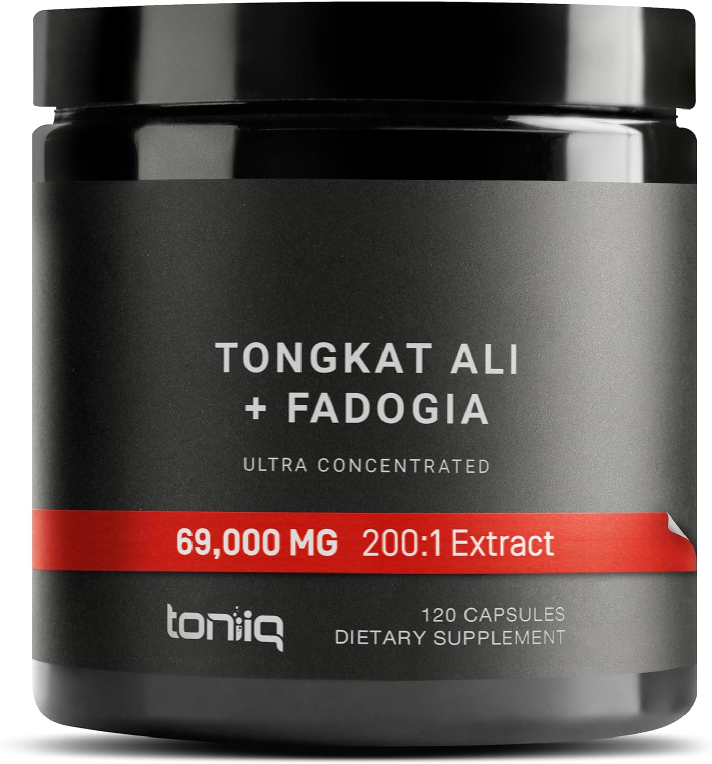 Toniiq Tongkat Ali and Fadogia Agrestis Ultra Concentrated 69,000mg Blend