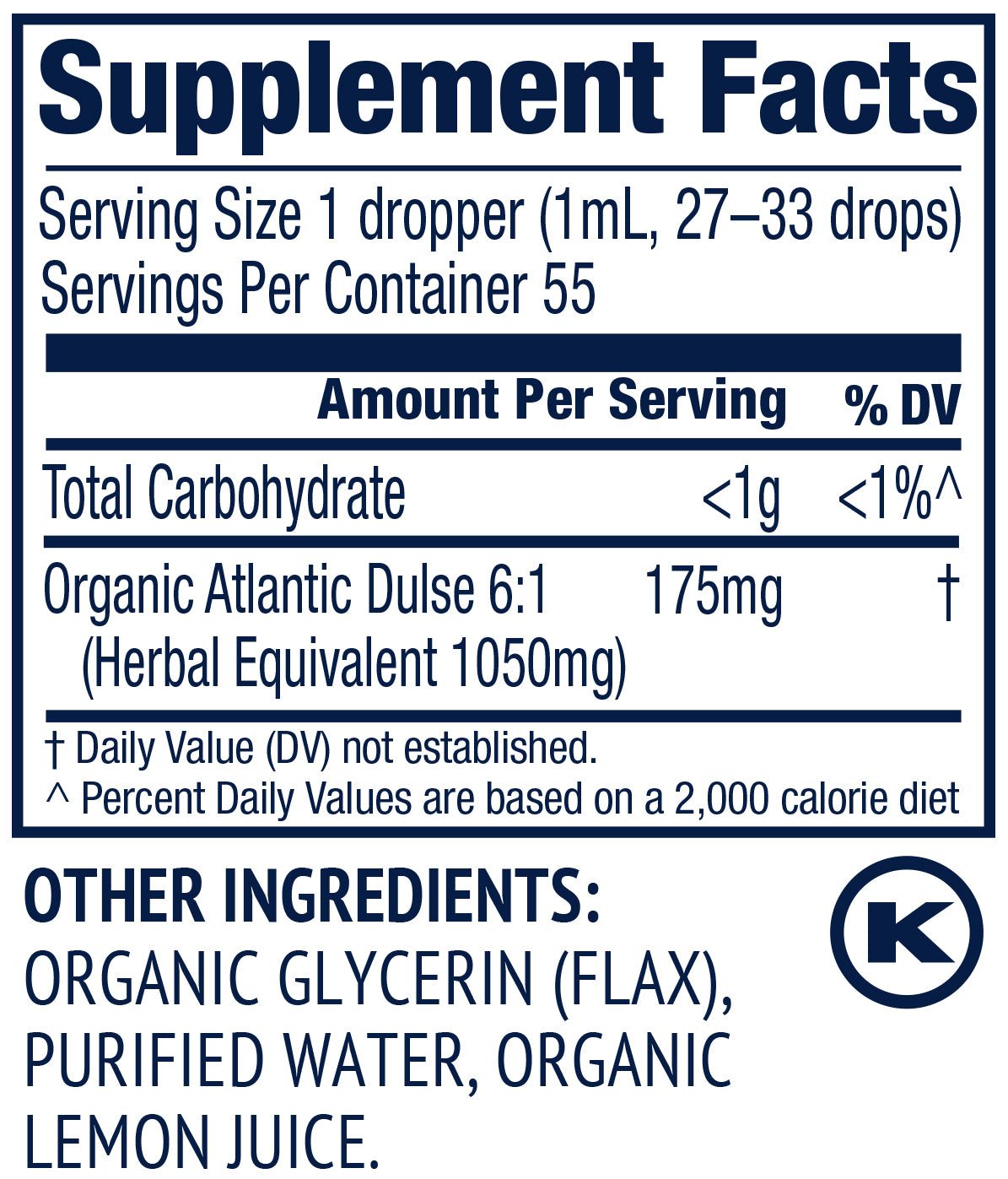 Vimergy Organic Atlantic Dulse Extract