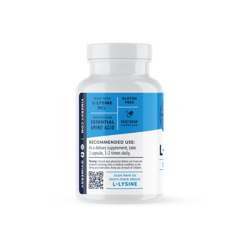 Vimergy L-Lysine 90 Capsules