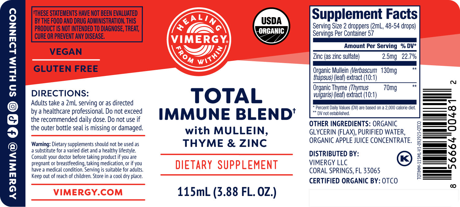 Vimergy Total Immune Blend 115ml