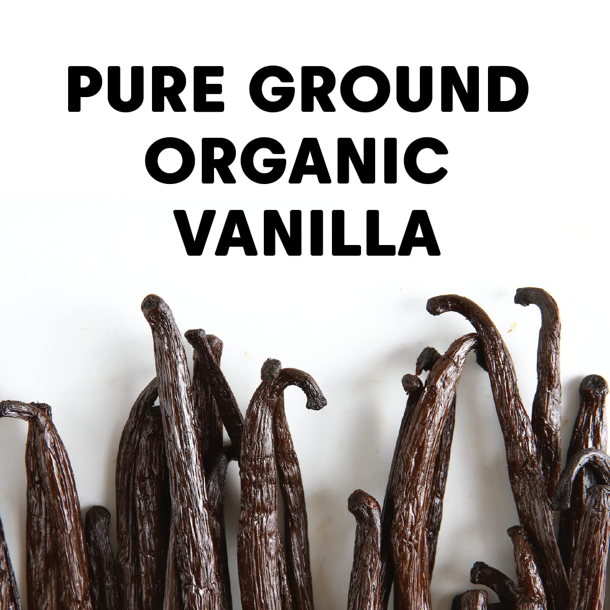 Wilderness Poets Organic Pure Tahitian Ground Vanilla Beans 28g