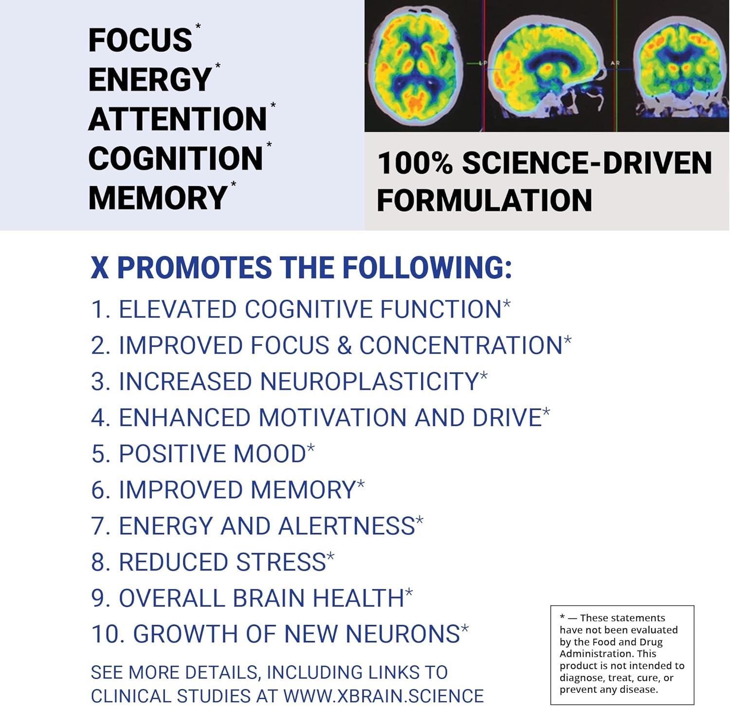 X - Ultimate Brain Performance Enhancer