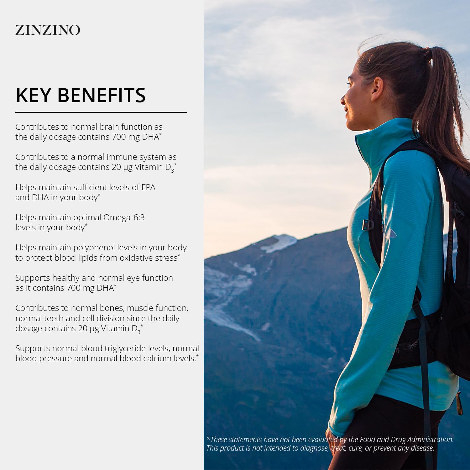 Zinzino BalanceOil+ 300ml (Orange Lemon Mint)