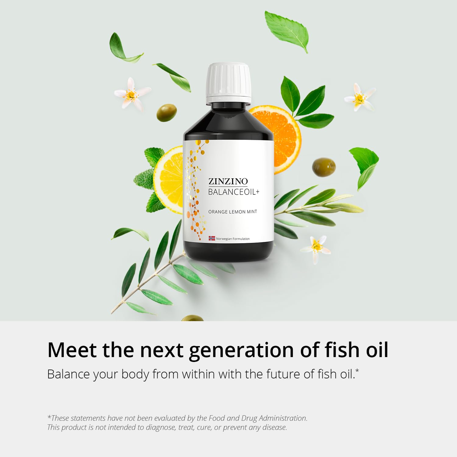 Zinzino BalanceOil+ 300ml (Orange Lemon Mint)