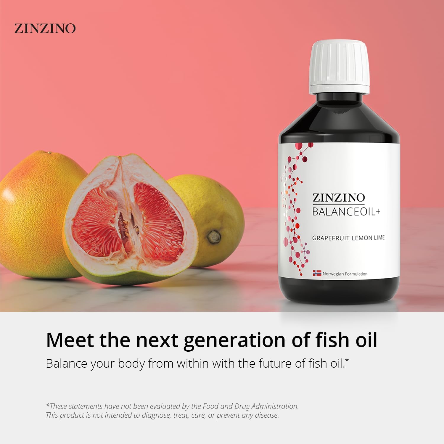 Zinzino BalanceOil+ 300ml (Grapefruit Lemon Lime)