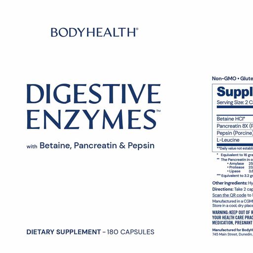 BodyHealth Digestive Enzymes