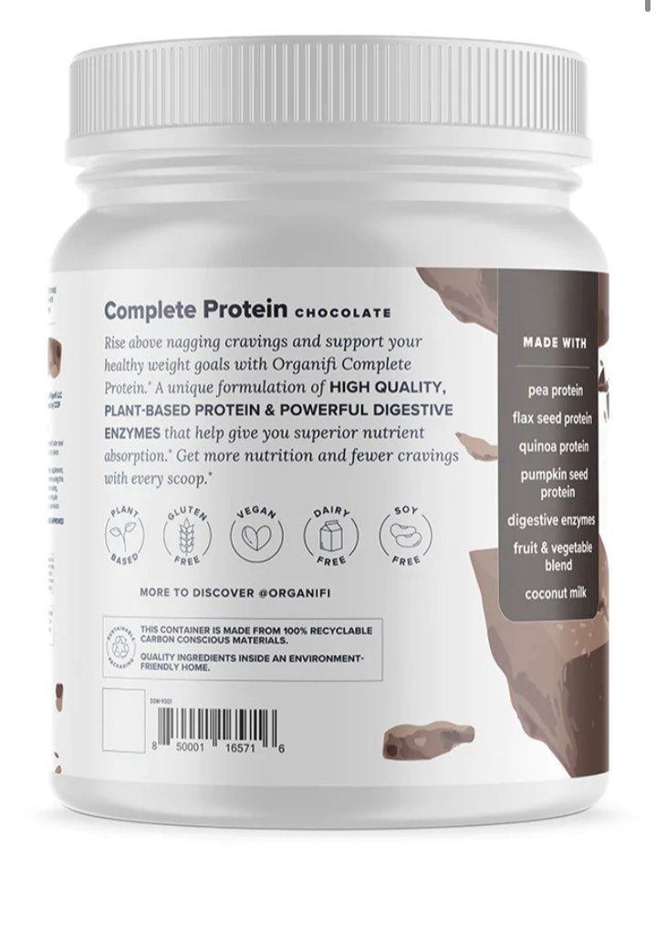 Organifi Complete Protein Chocolate 15 Servings