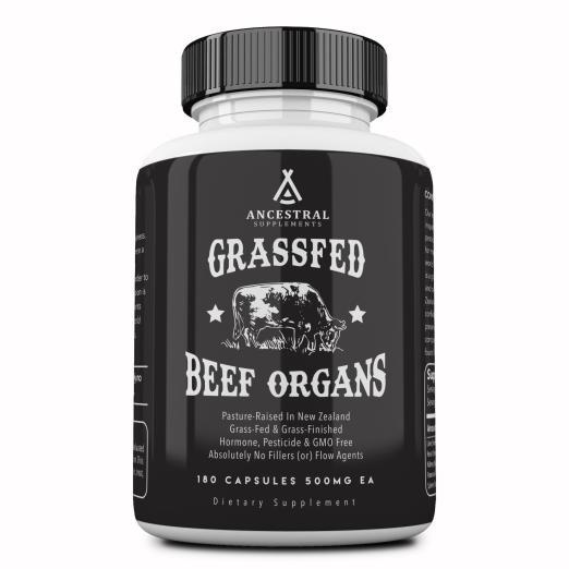 Ancestral Supplements Grass Fed Beef Organs