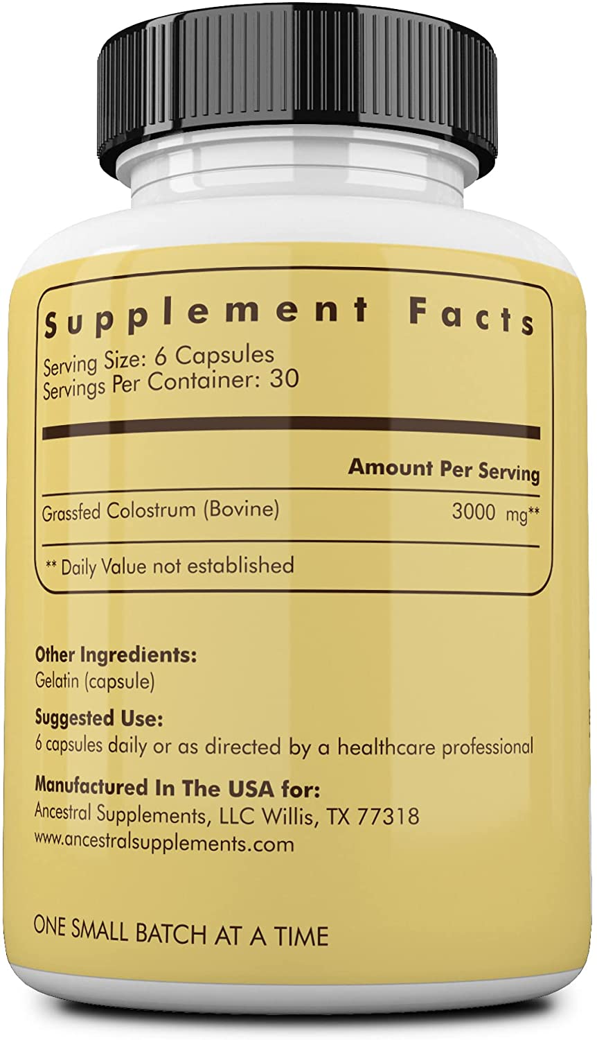 Ancestral Supplements Grassfed Colostrum