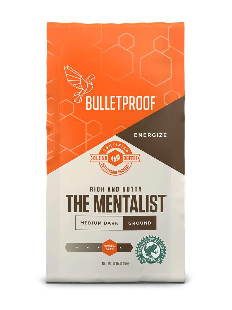 Bulletproof Coffee The Mentalist Medium Dark Roast Ground - 12 oz.