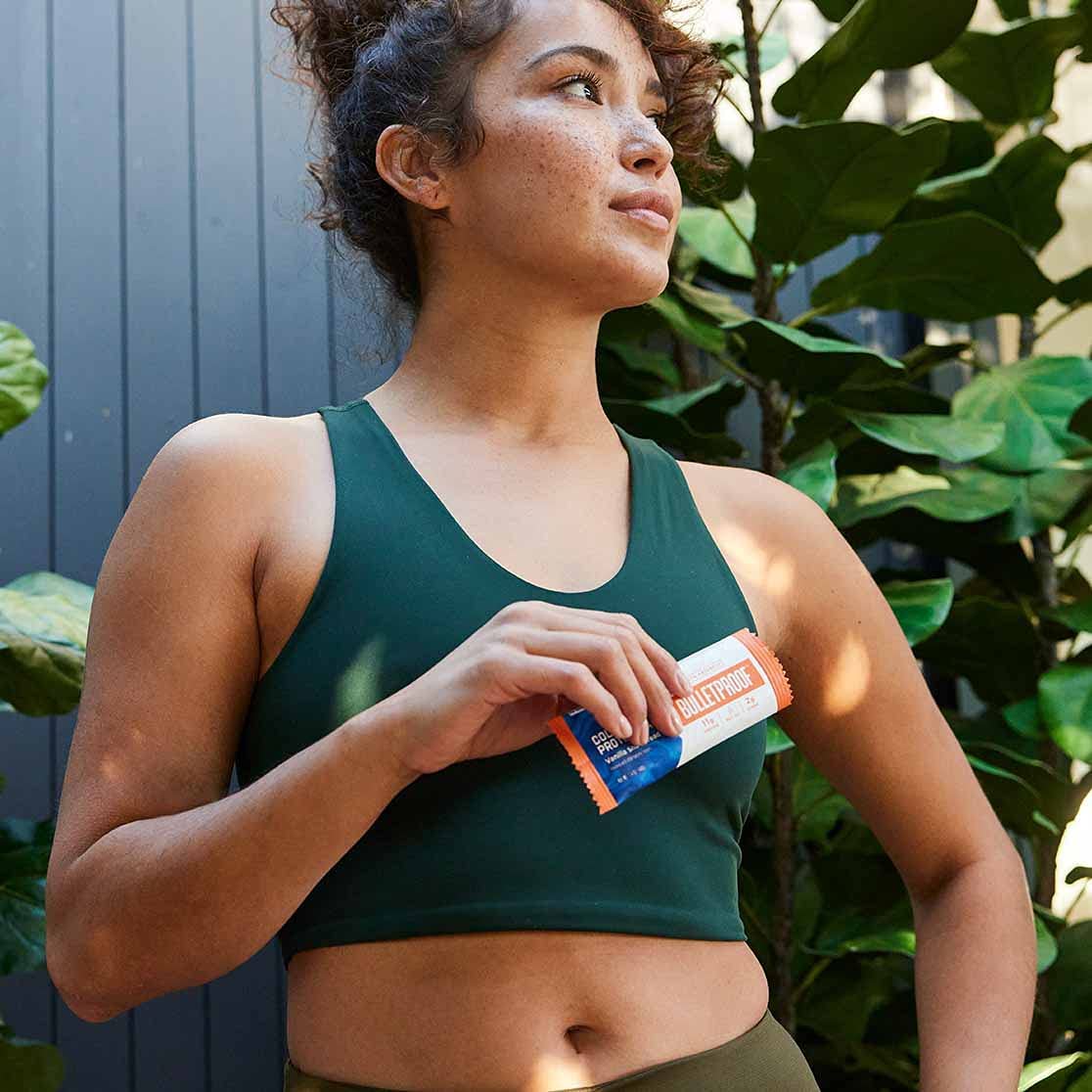 Bulletproof Collagen Protein Bar - Vanilla Shortbread (12 pack)