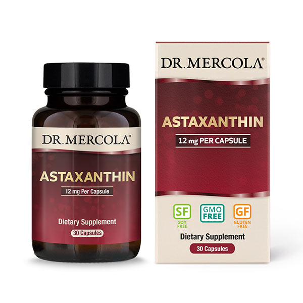 Dr Mercola Astaxanthin 12 mg 30C (30 Day Supply)