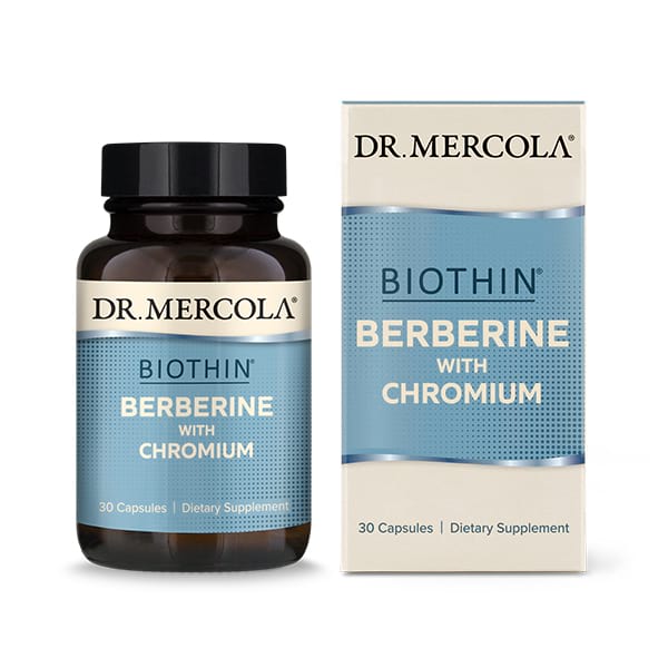 Dr Mercola Biothin Berberine with Chromium 30C (30 Day Supply)