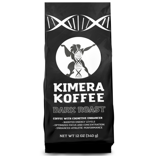 Kimera Koffee Dark Blend Organic Ground 12 oz