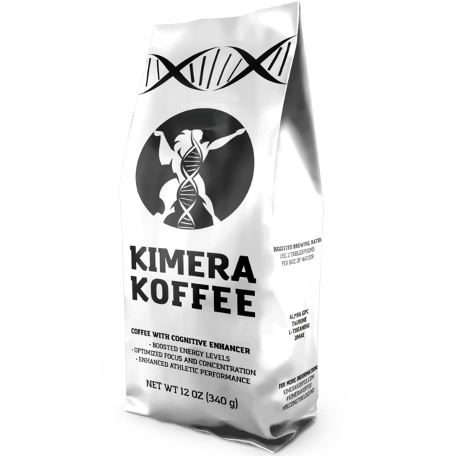 Kimera Koffee Original Blend Organic Ground 12 oz