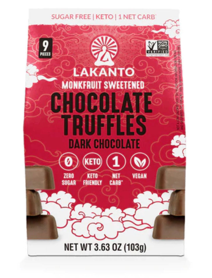 Lakanto Sugar-Free Dark Chocolate Truffles