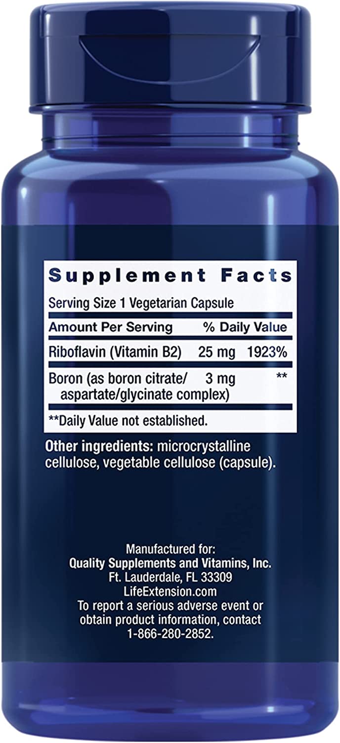 Life Extension Boron 3mg