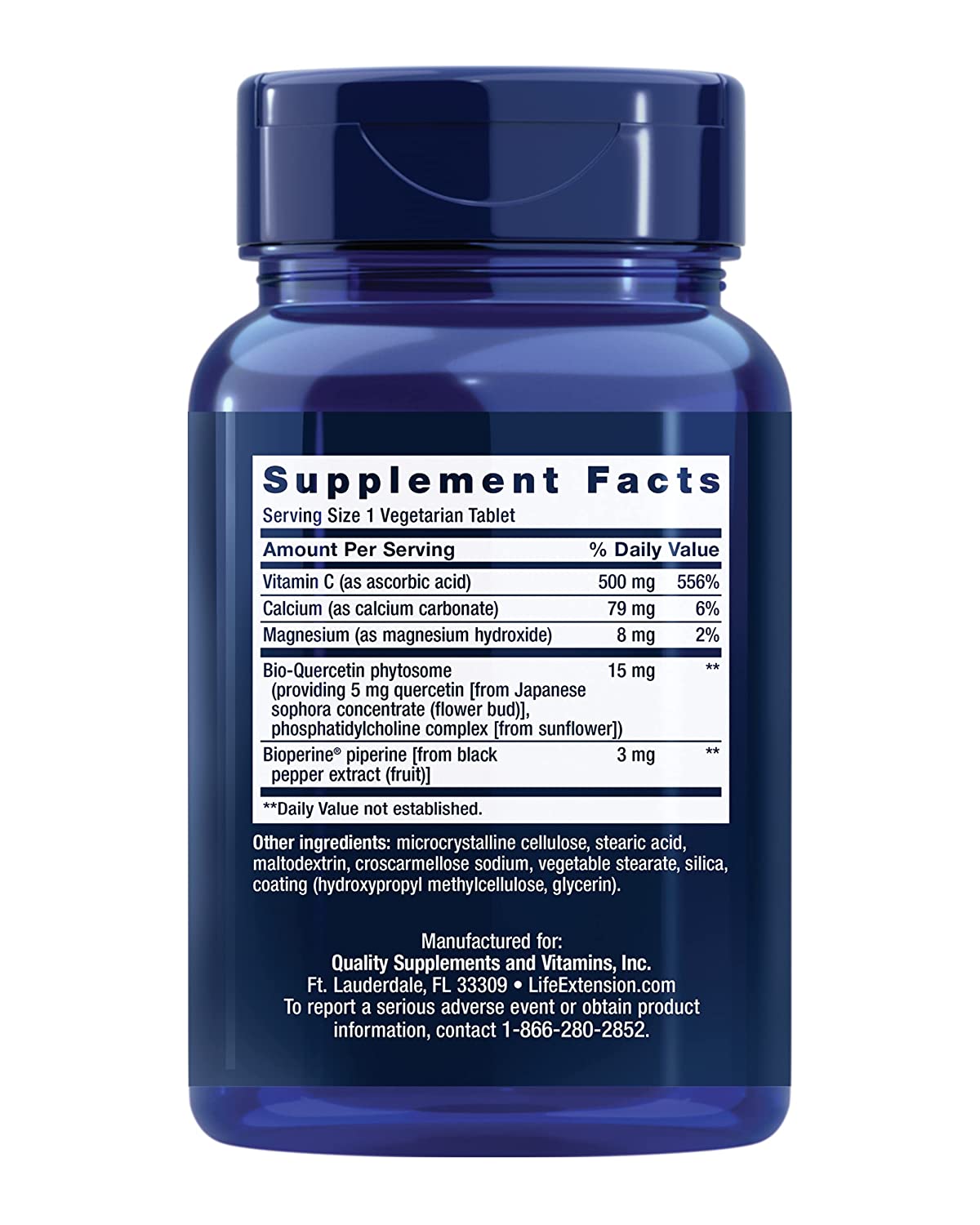 Life Extension Fast-C® and Bio-Quercetin Phytosome 60C