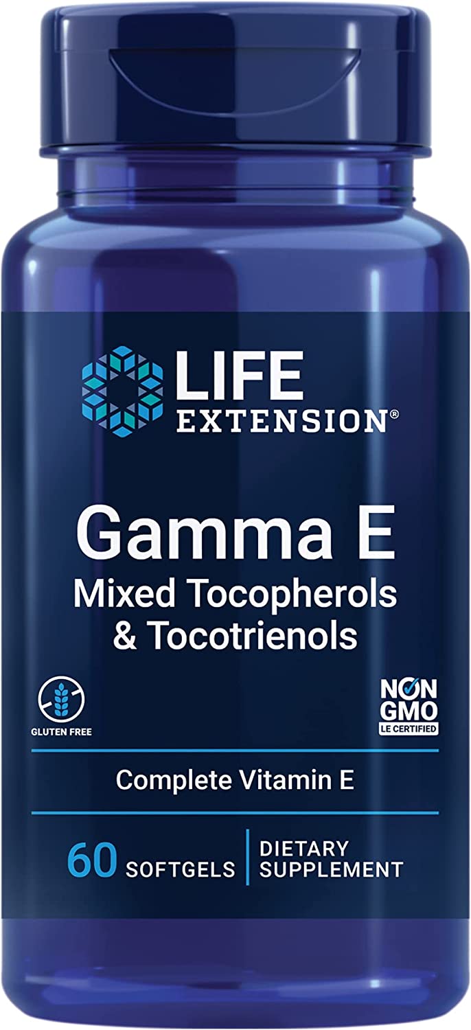 Life Extension Gamma E Mixed Tocopherols/Tocotrienols 60C