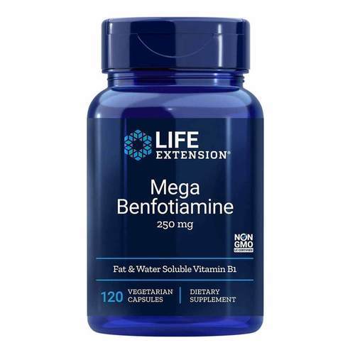 Life Extension Mega Benfotiamine 250mg 120C