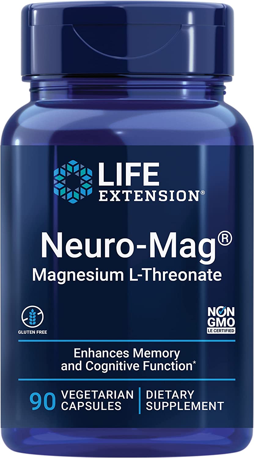 Life Extension Neuro-Mag® Magnesium L-Threonate 90C