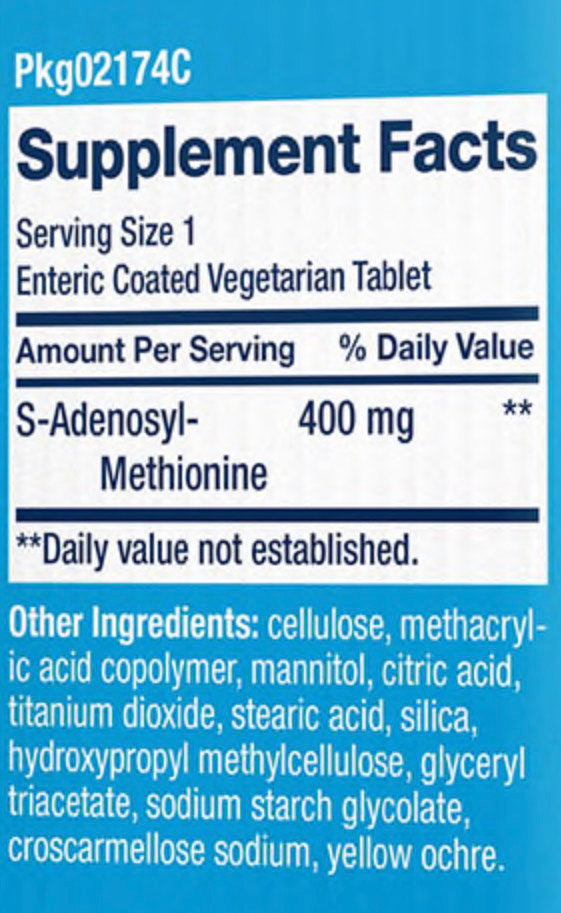 Life Extension SAMe 400mg 60C