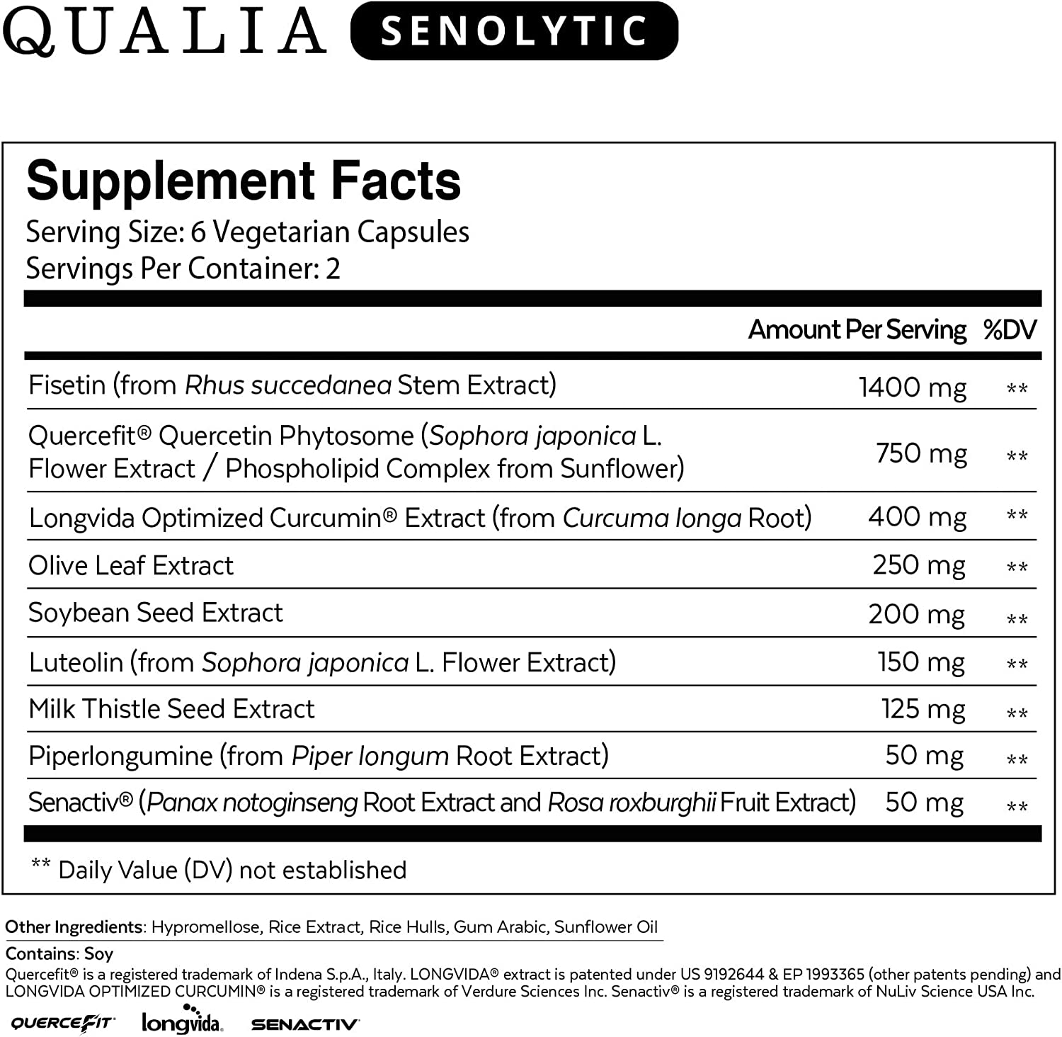Neurohacker Collective Qualia Senolytic