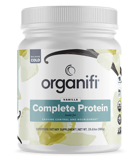 Organifi Complete Protein Vanilla 15 Servings