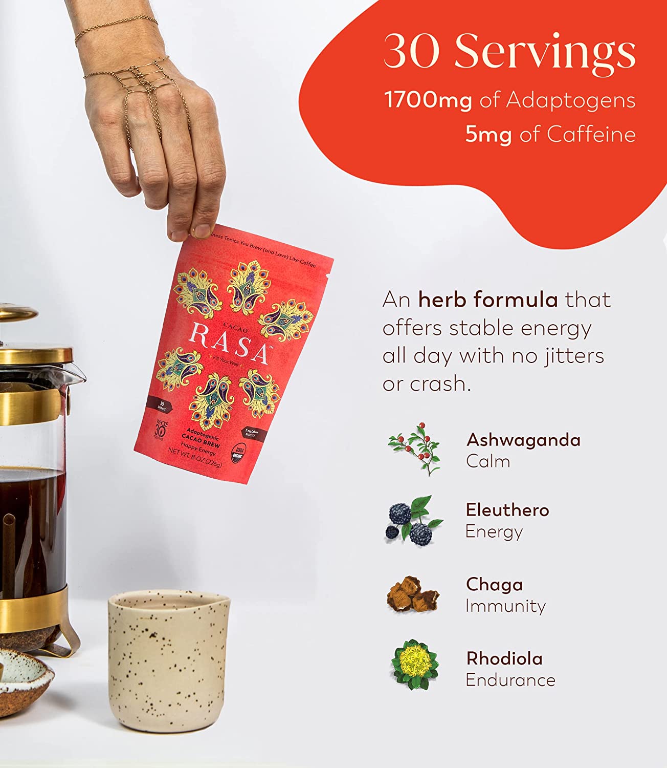 RASA Cacao 8 oz