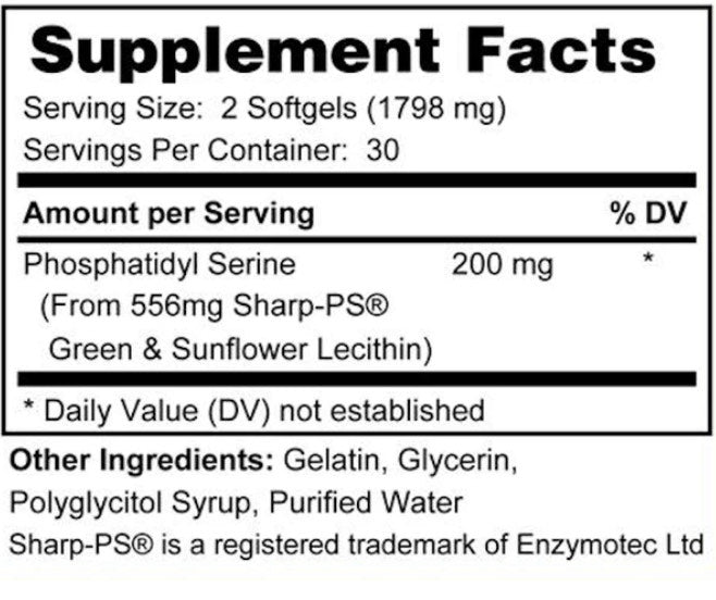 Spectrum Awakening Phosphatidyl Serine Brain Support