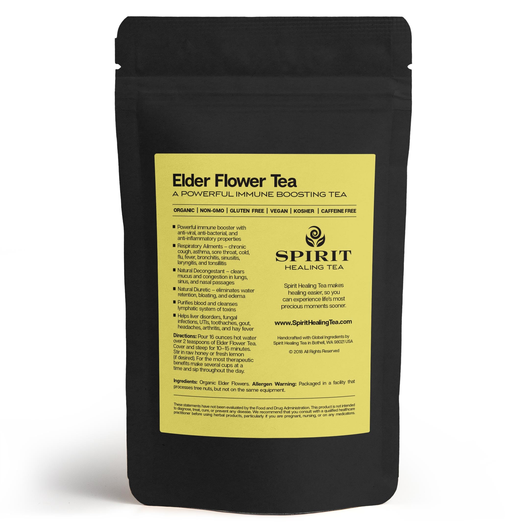 Spirit Healing Elderflower Tea