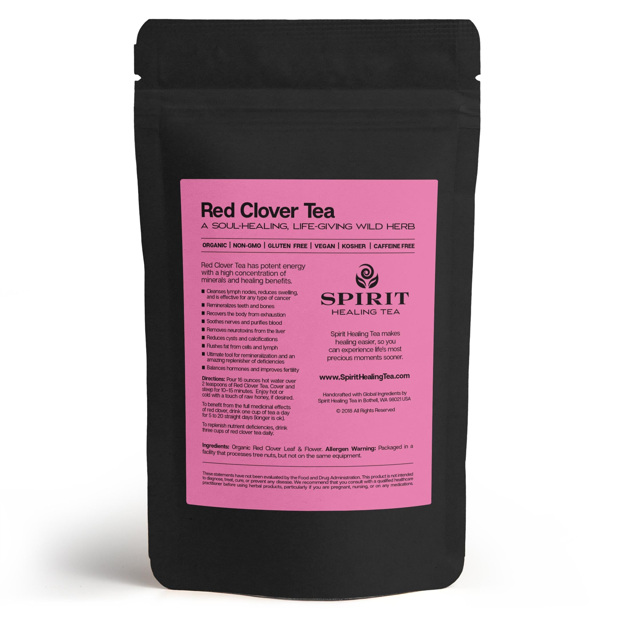 Spirit Healing Red Clover Tea