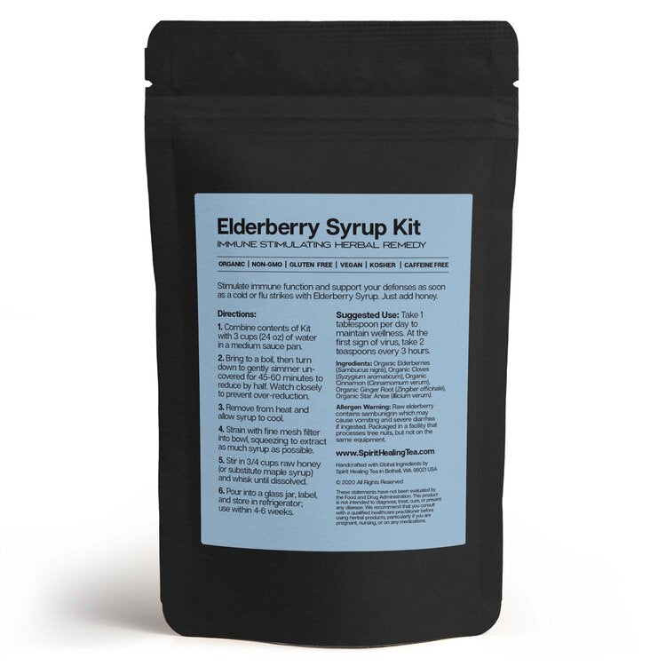 Spirit Healing Elderberry Syrup Kit
