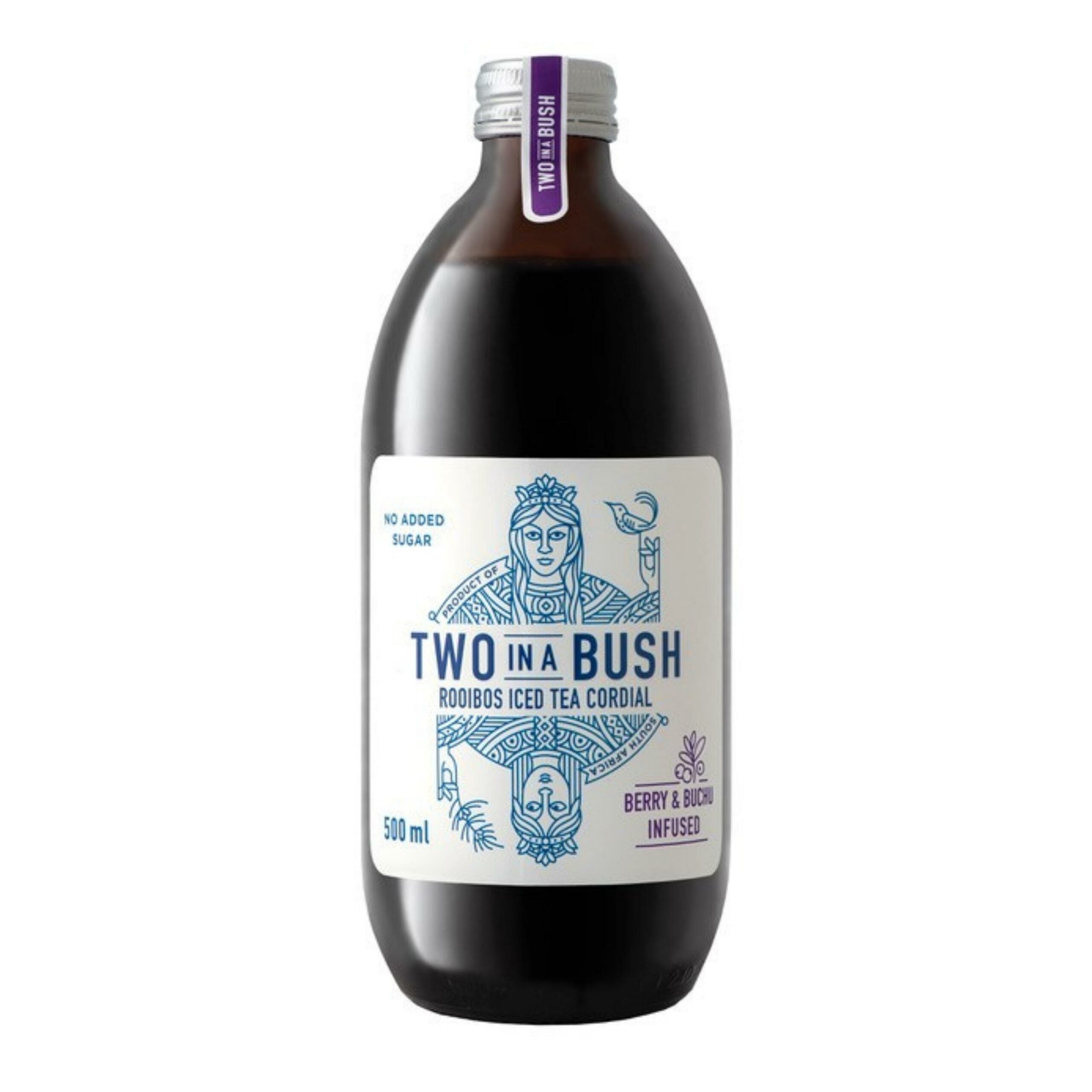 Two In A Bush Berry and Buchu Iced Tea Cordial | 500 ml