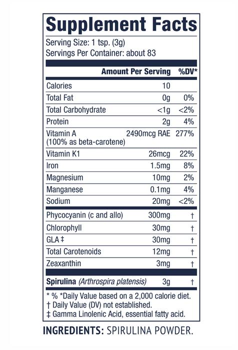 Vimergy USA Grown Spirulina 250g