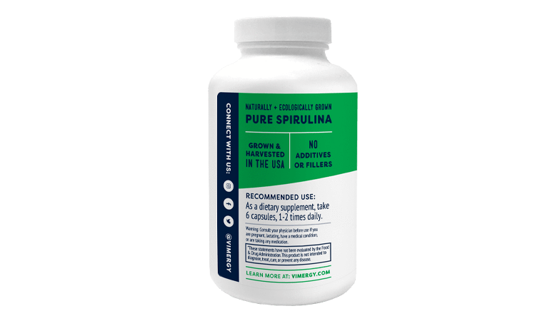 Vimergy USA Grown Spirulina Caps